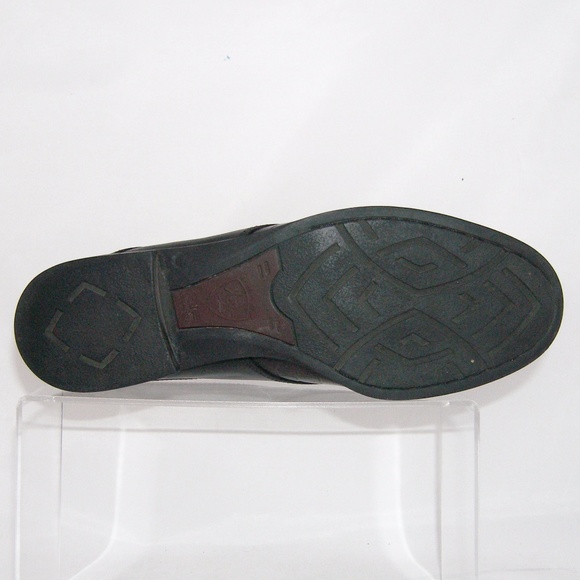 Ariat leather reptile print clog black brown 7.5B - Picture 7 of 11